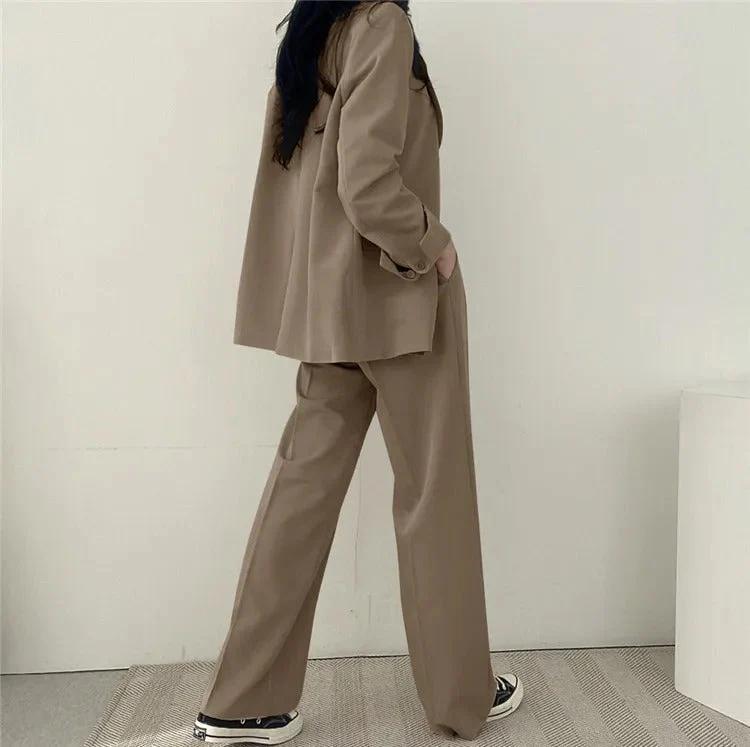 സോഫിയ (Sophia)® | Blazer And Straight-Leg Pants Set For Women - Image 15