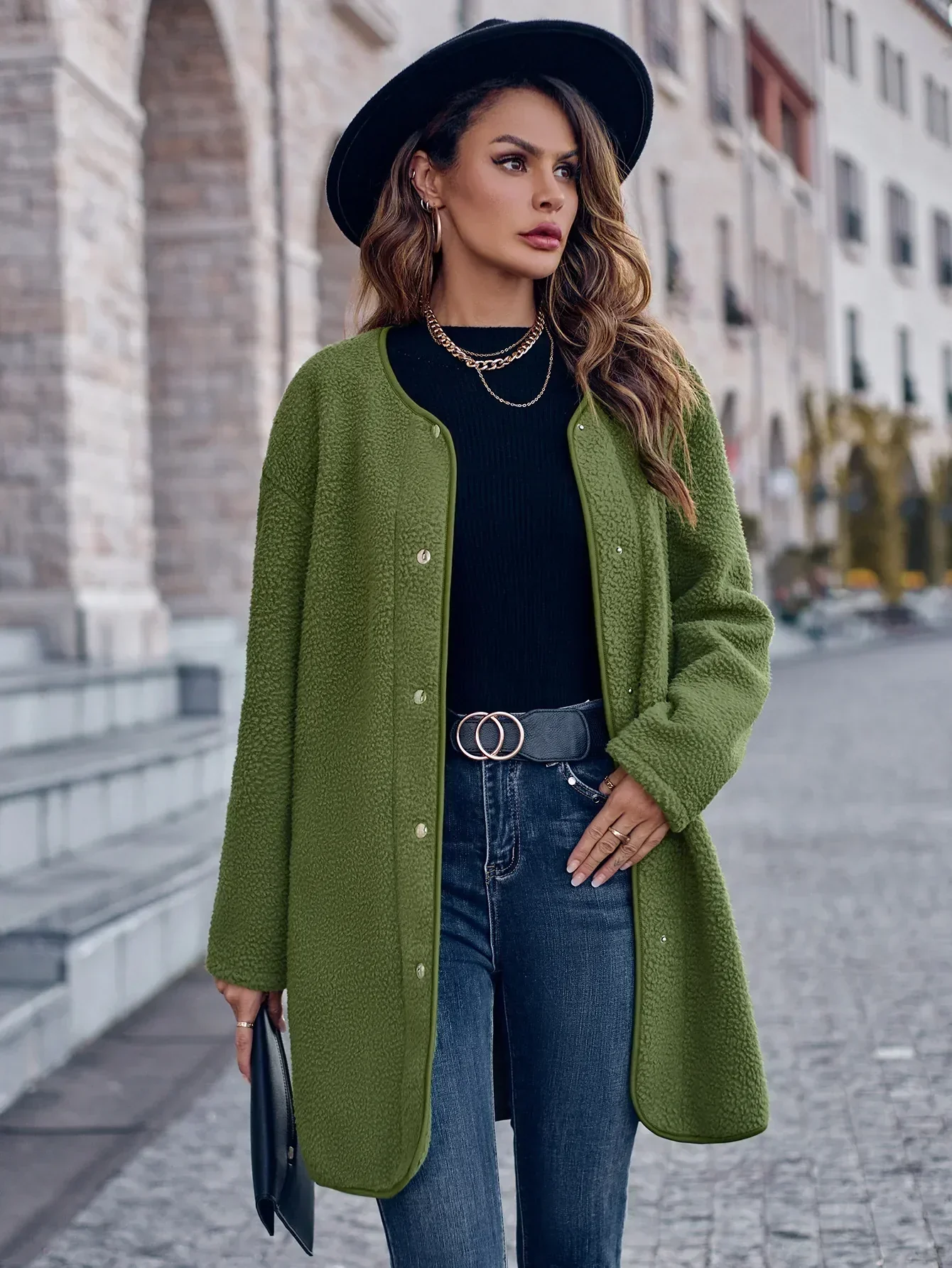 Aafke | VintageLong Cape - Image 3