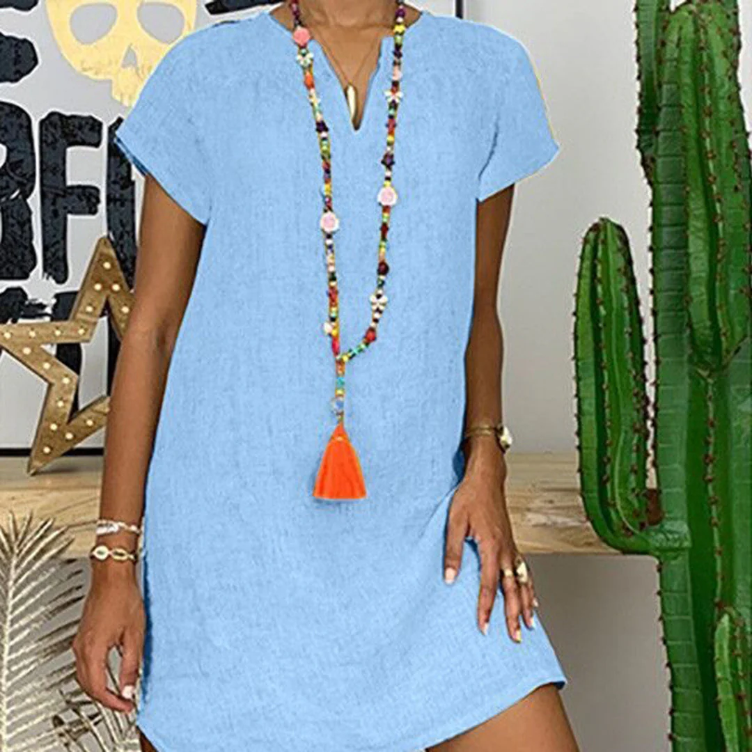 Abigail® | Cotton Casual Dress - Image 6