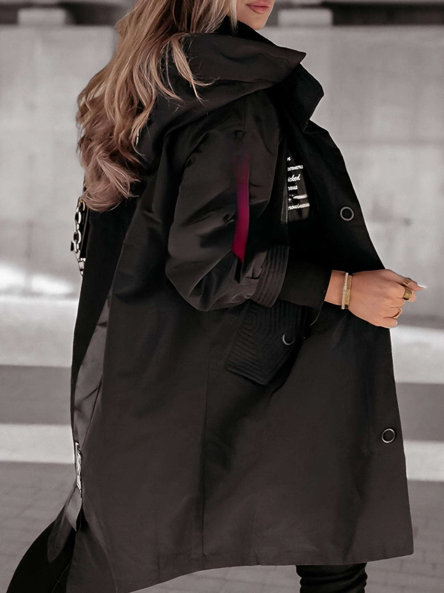 Adela | Long sleeve hooded jacket for women - Image 6