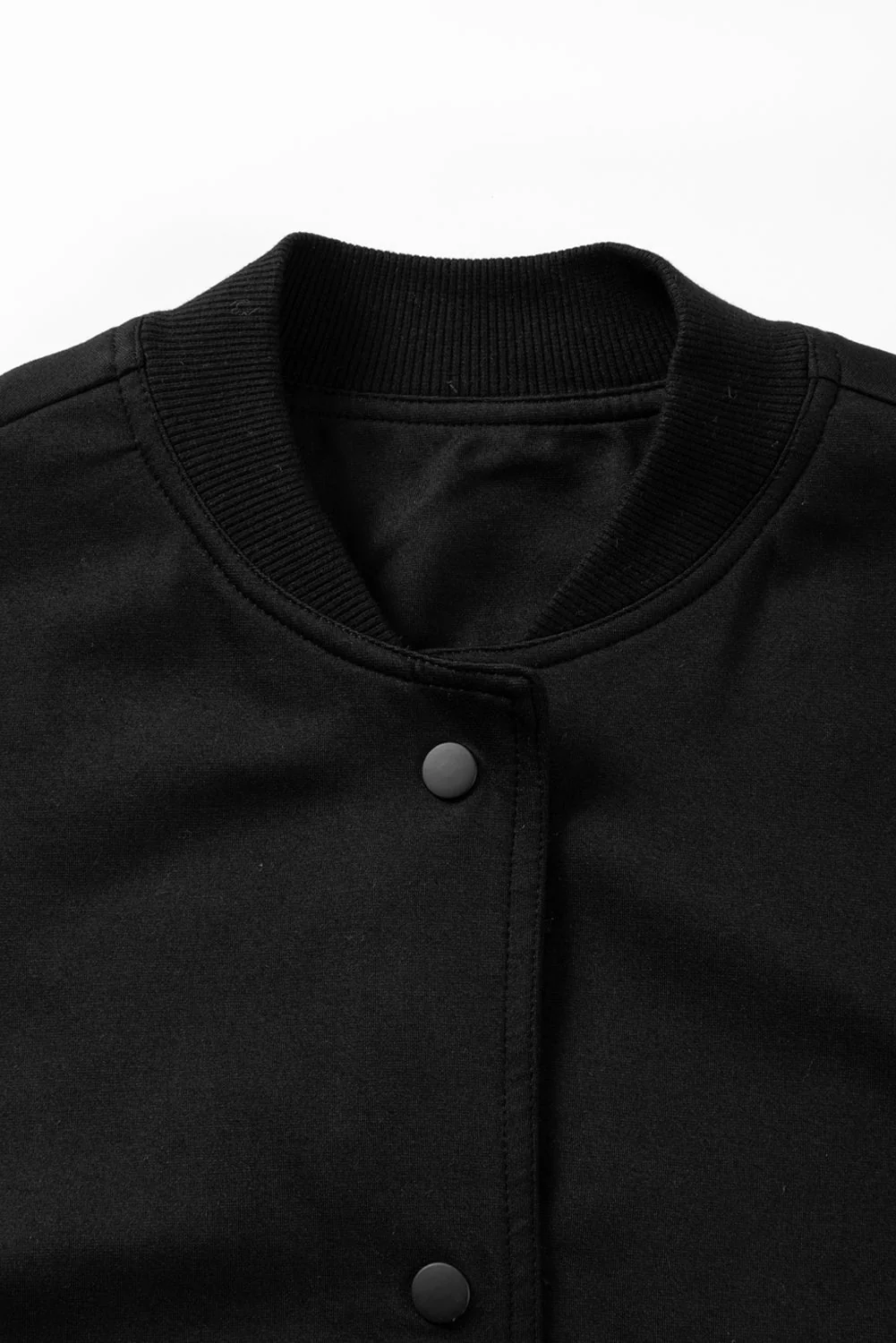 Adela | Long sleeve jacket with pockets and snap buttons - Image 4