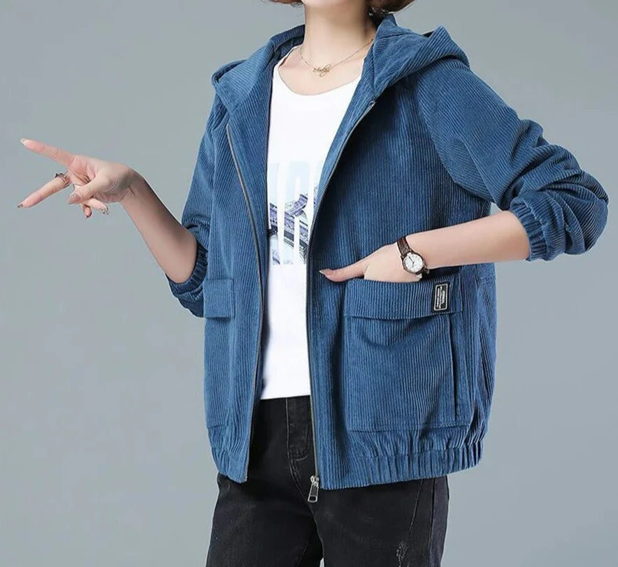 Adela | Oversized corduroy jacket - Image 3