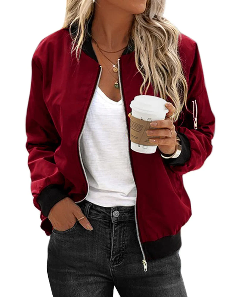 Adriana® | Classic bomber jacket for women - Image 2