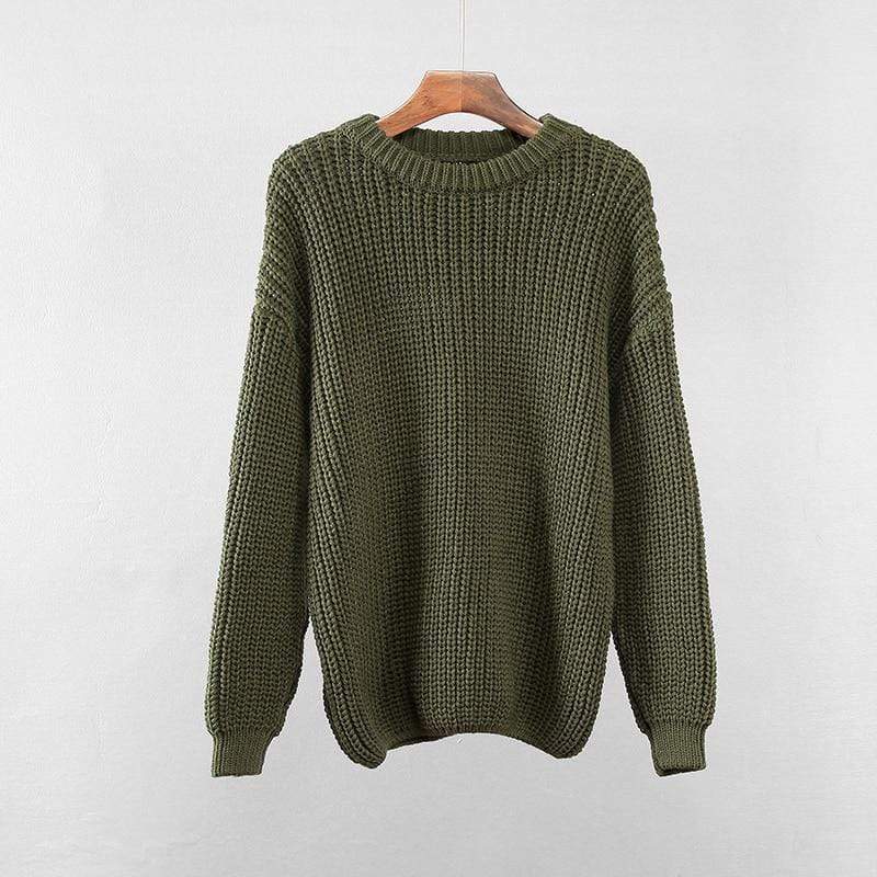 Adriana | Knitted loose autumn sweater for women - Image 7