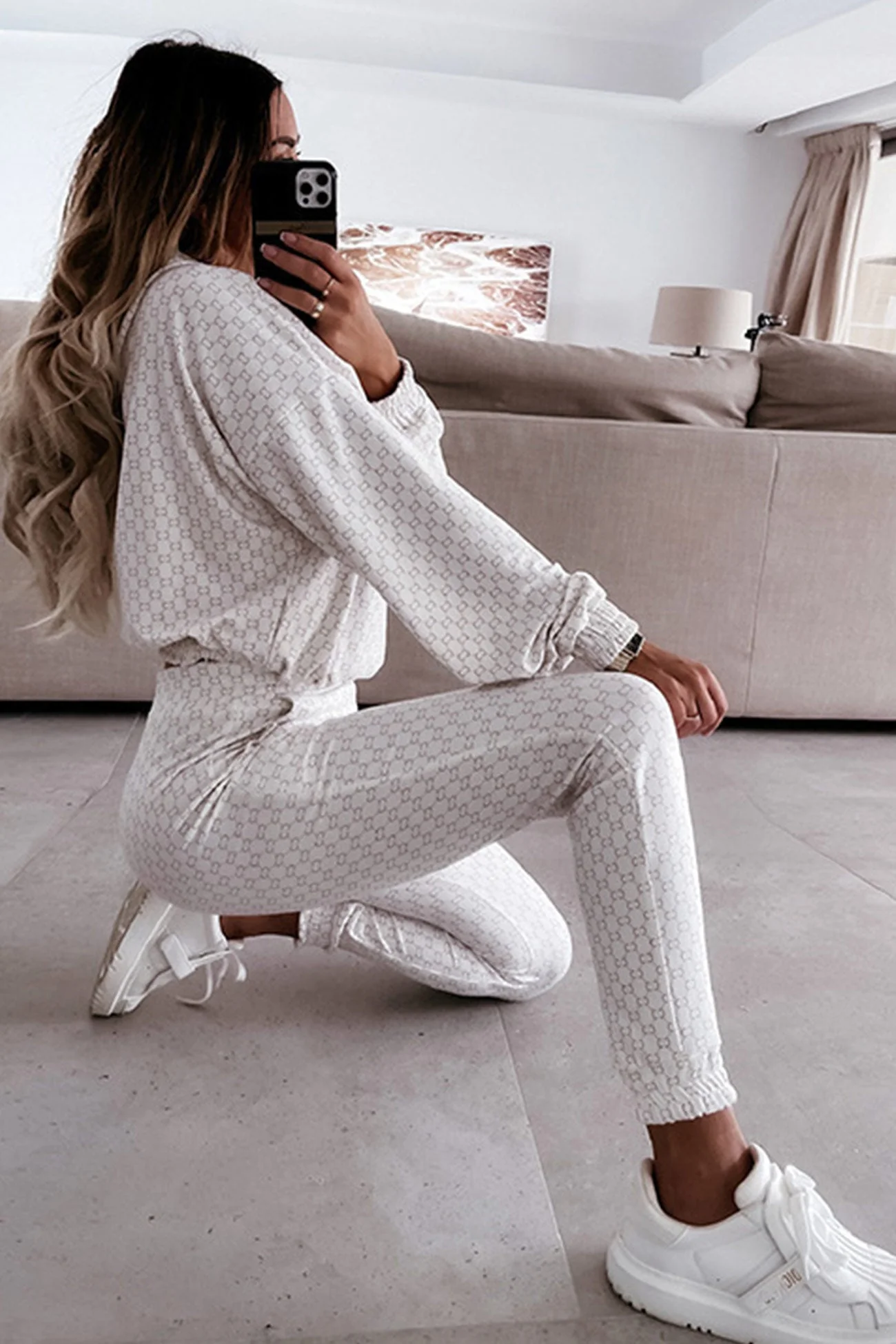 Agnieszka | Reindeer print hooded suits - Image 12