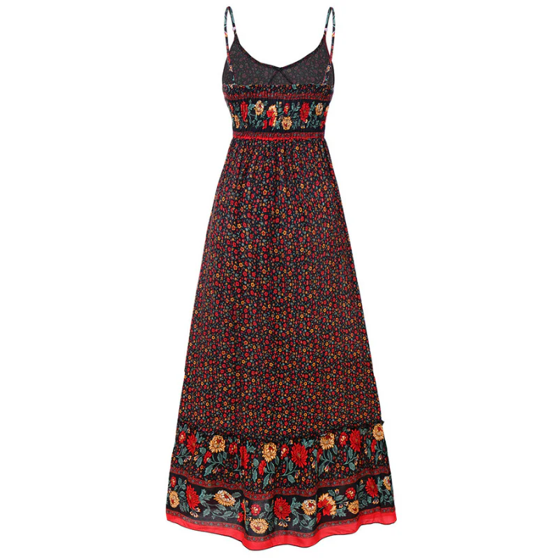 Alba® | Bohemian Dress With Straps - Image 3