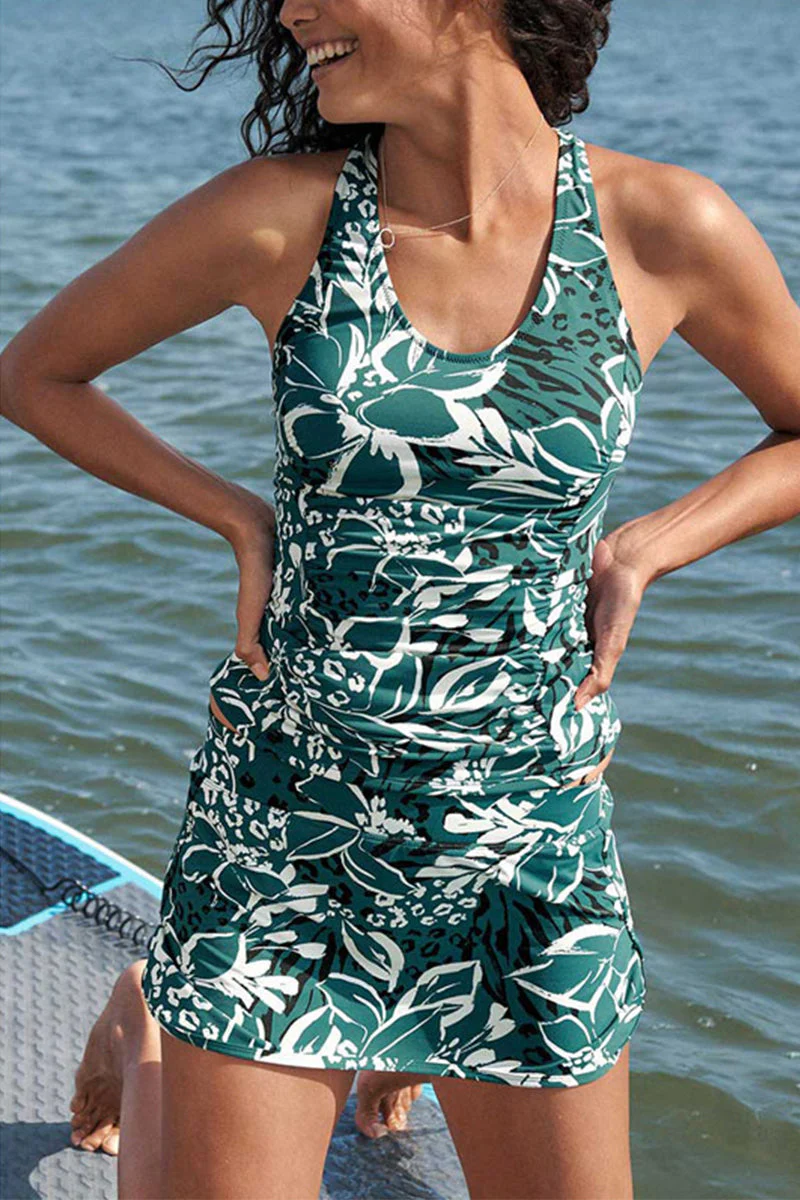 Alba® | Green Tankini Set - Image 2