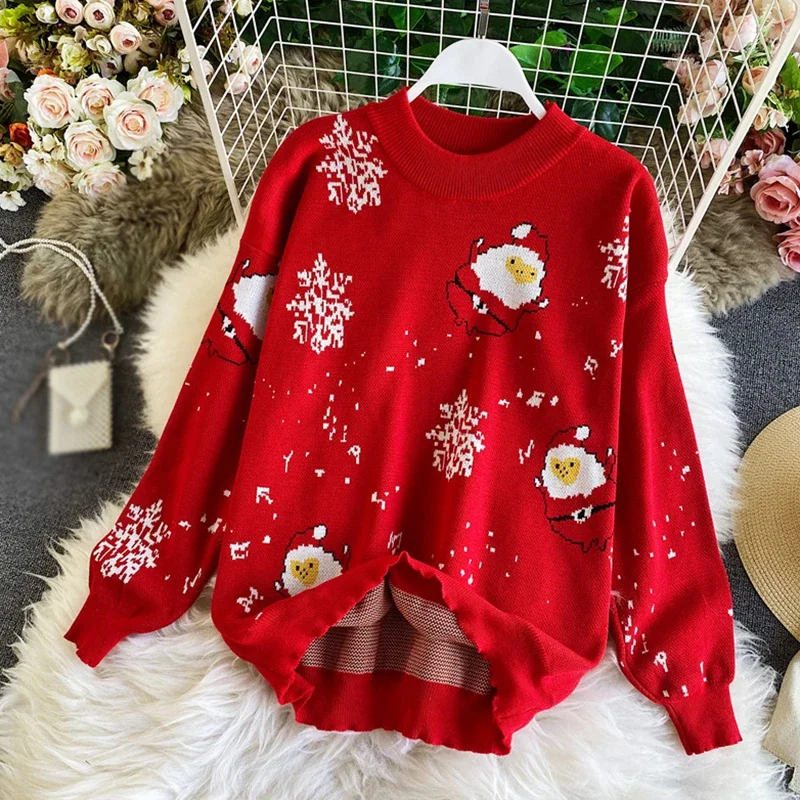 Alba | Long sleeve Christmas sweater