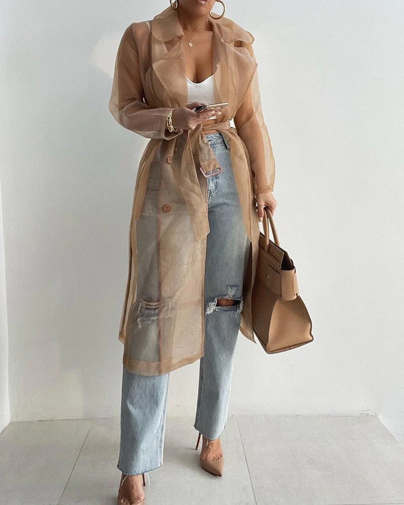 Alba | Fashionable trench coat for women - Image 2