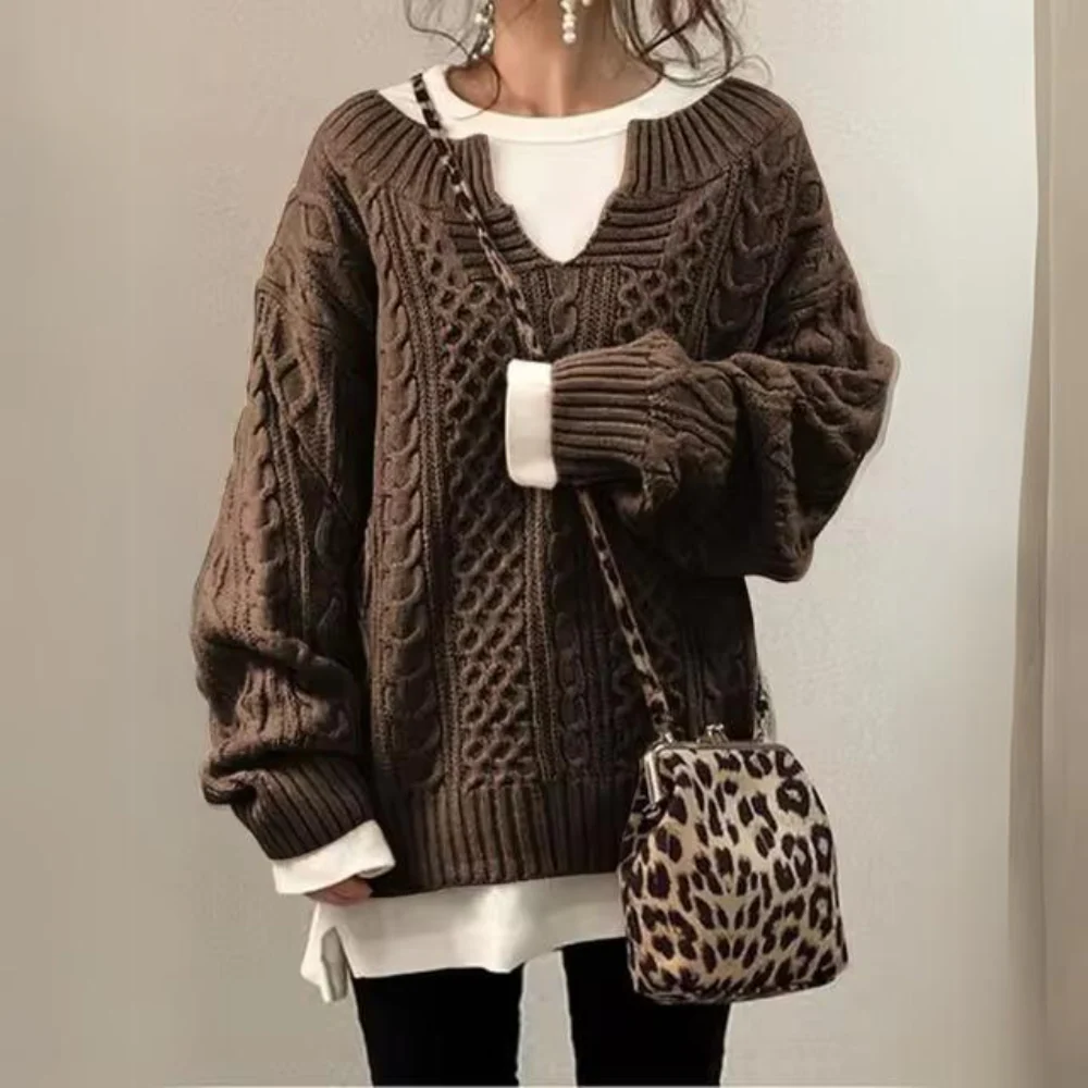 Aleida | Warm semi-open jersey - Image 2