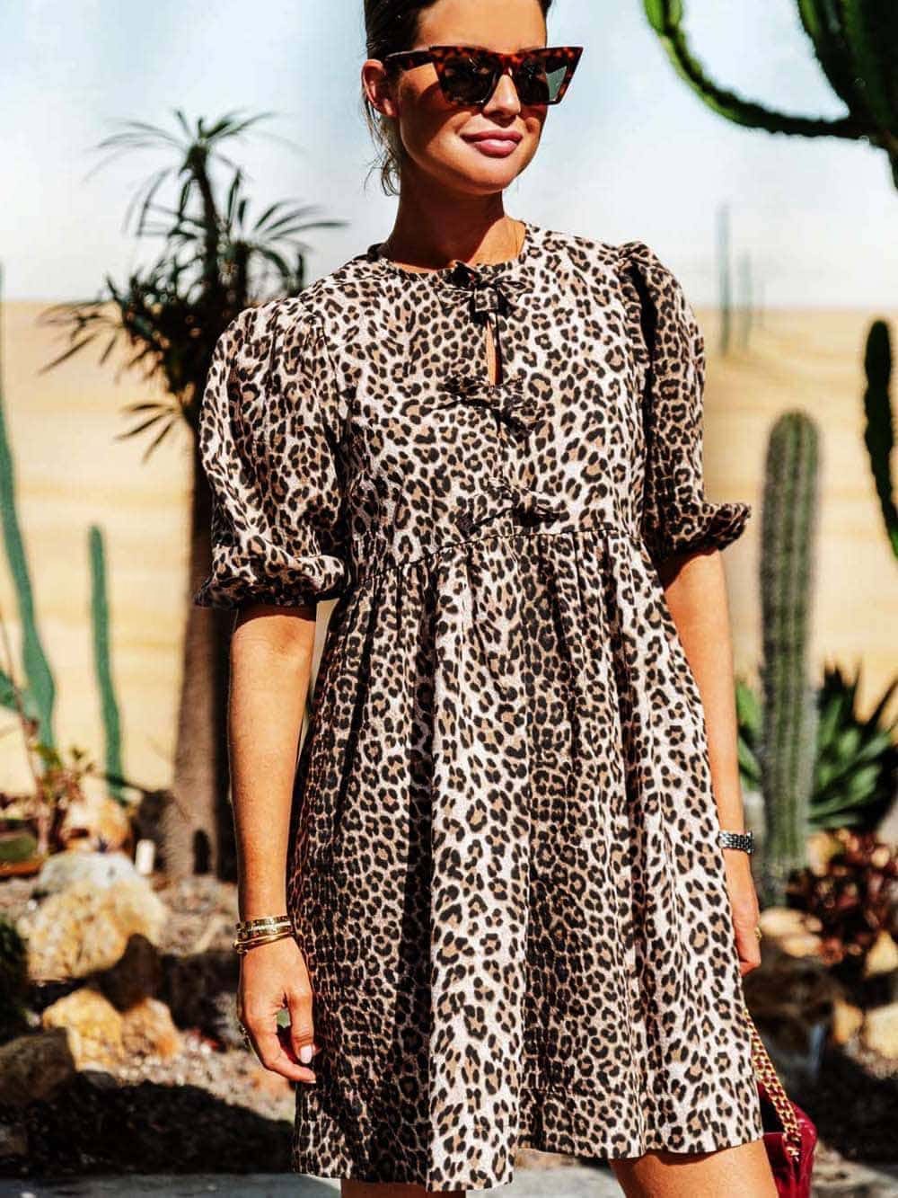 Alessandra® | Leopard Dress - Image 2