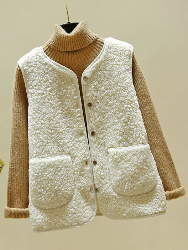 Alida | Sleeveless women's cardigan made of lambswool from Calido