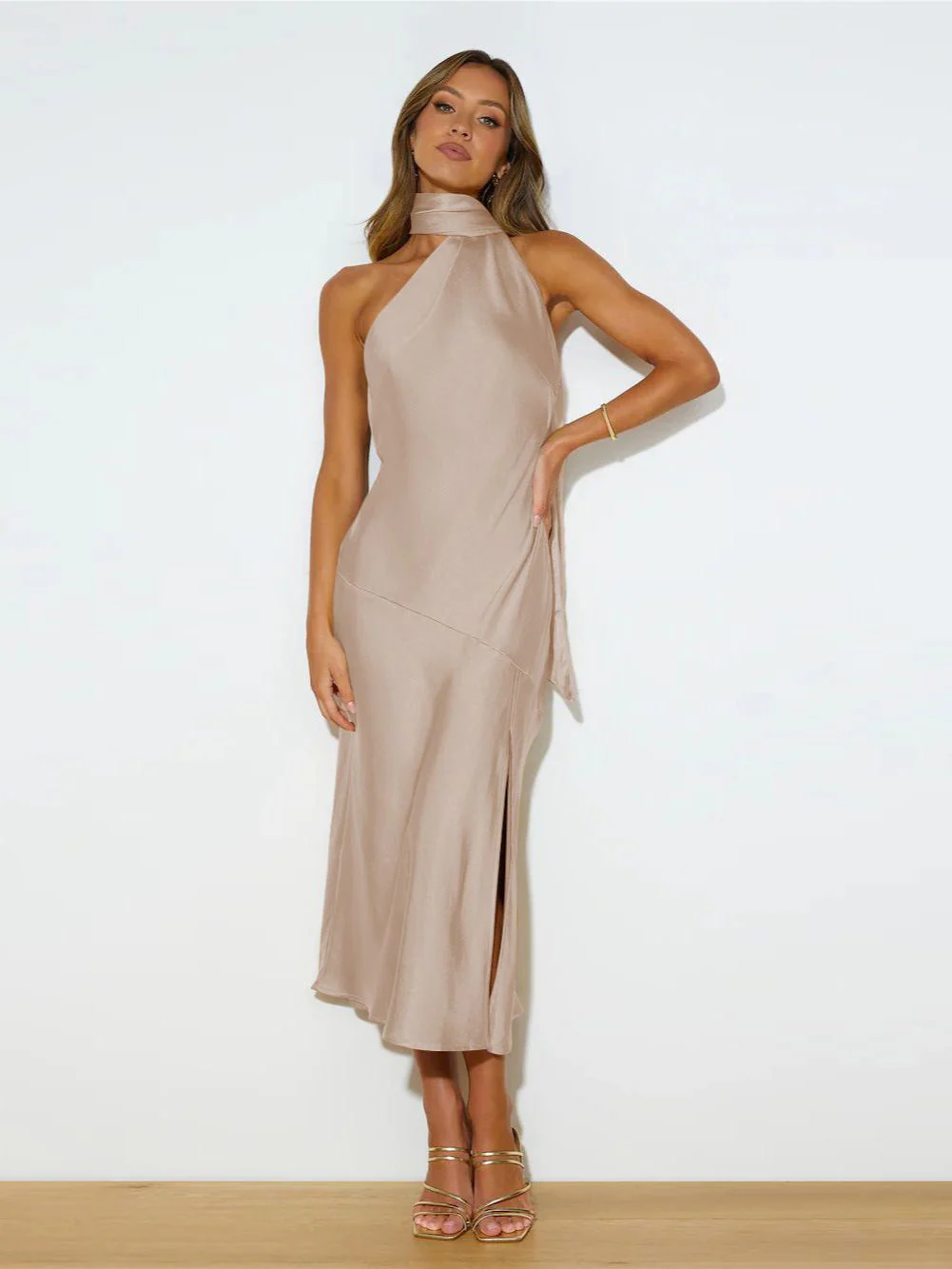 Aliki® | Satin Cocktail Dress