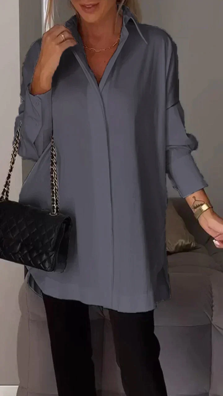 Alina® | Polo Shirt With Lapel Slit - Image 6