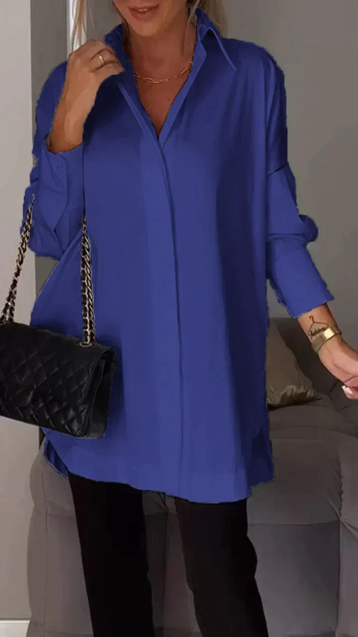 Alina® | Polo Shirt With Lapel Slit - Image 7