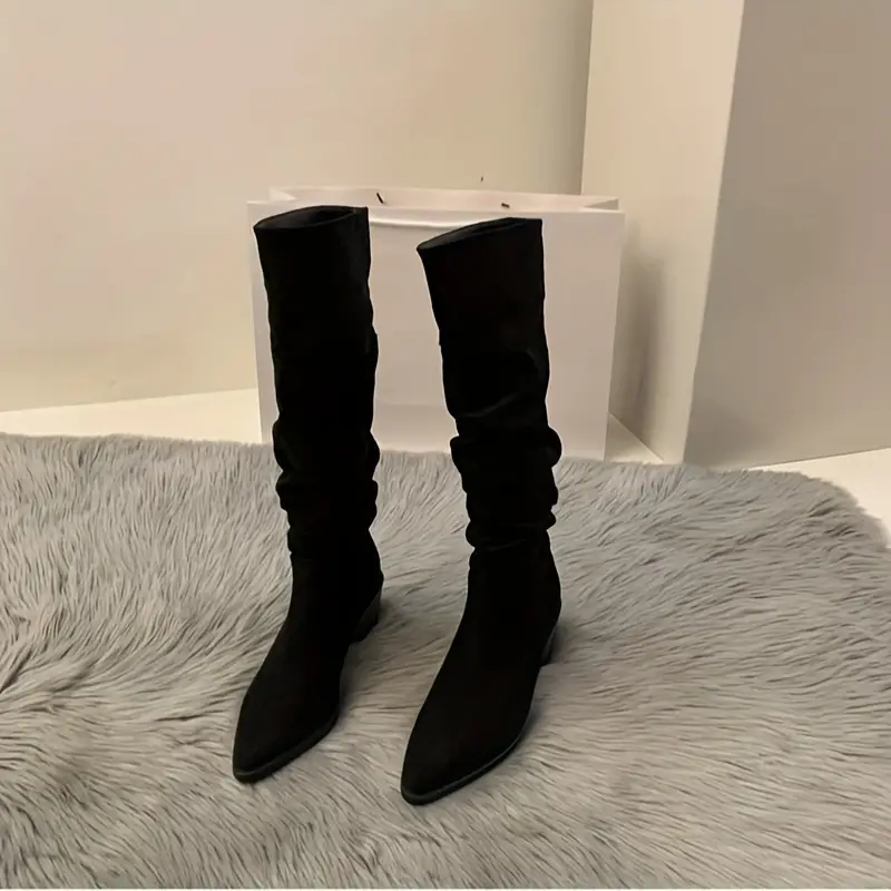 Alina | Robust, pointed ankle boots - Image 2