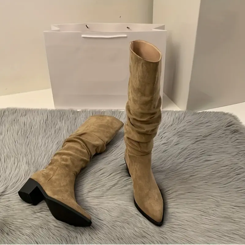 Alina | Robust, pointed ankle boots - Image 3