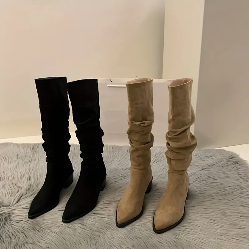 Alina | Robust, pointed ankle boots - Image 4