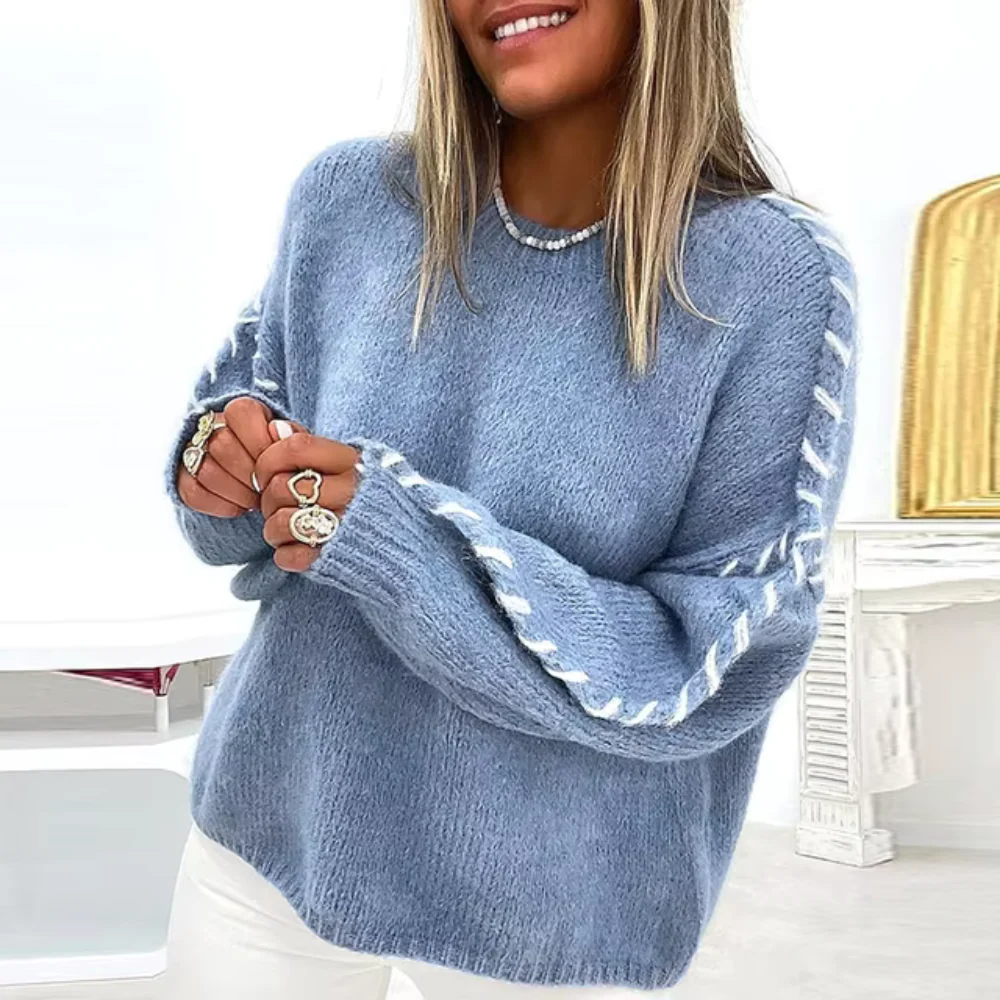 Almudena | Elegant and warm loose sweater - Image 3
