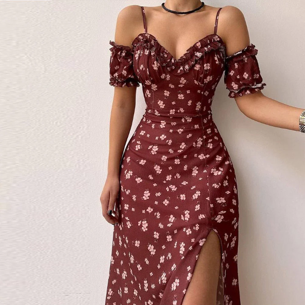 Alphonsine® | V-Neck Cocktail Dress - Image 3