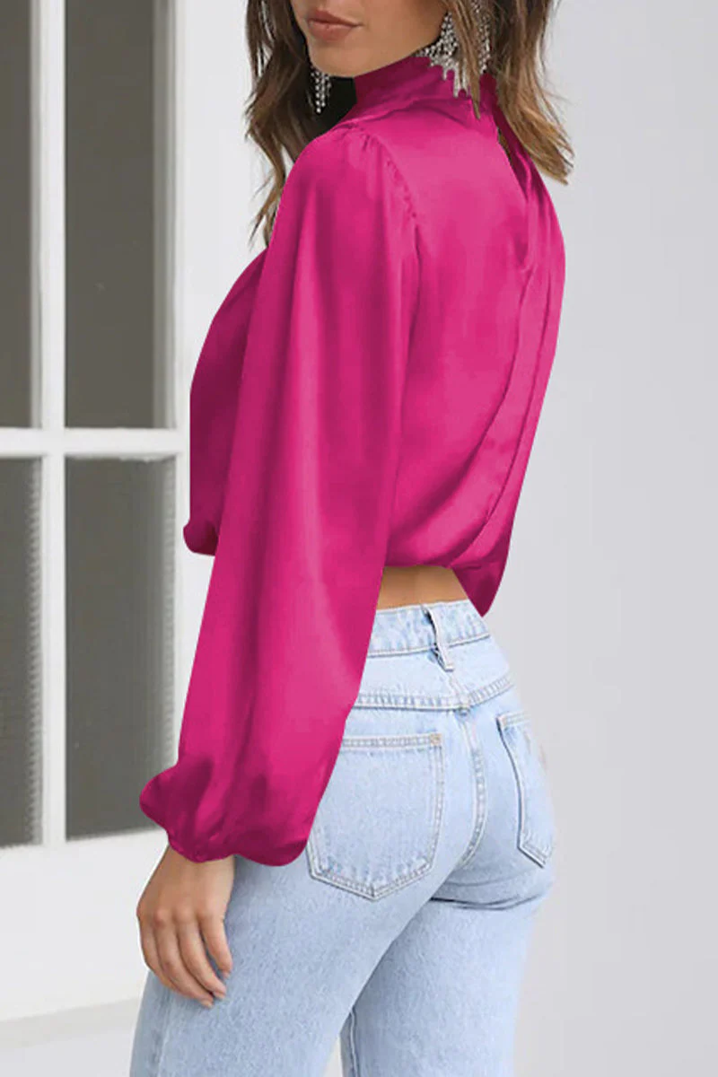 Amalia | Elegant solid patchwork halter tops - Image 18