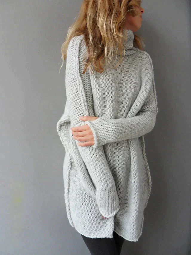 Amalia® | Large grey sweater - Image 2