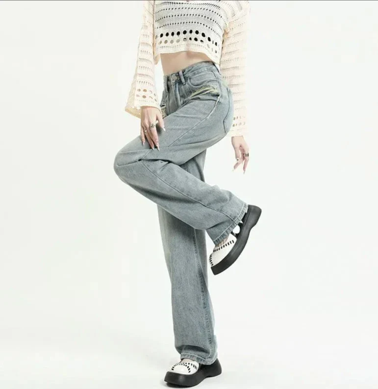 Amalia® | Women's denim jeans with ripped pockets - Image 3