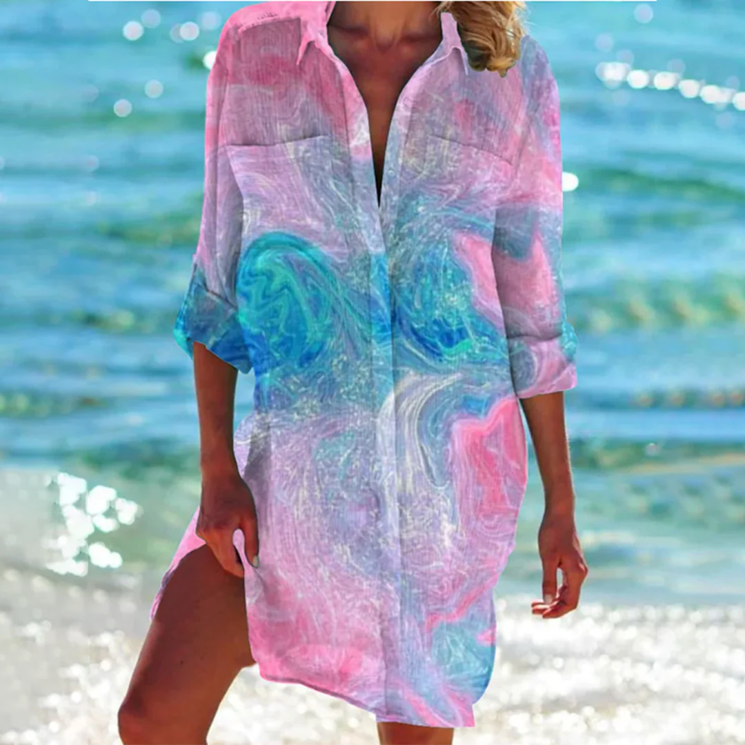 Amelia® | Elegant Long Summer Dress - Image 5