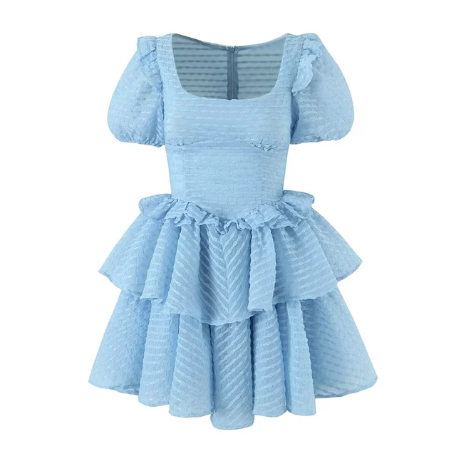 Amira® | Polyester Blue And White Summer - Image 5
