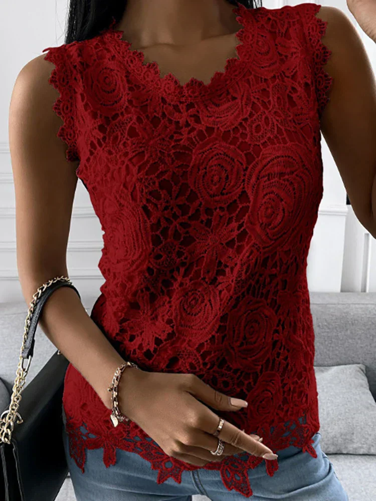 Ana® | Women's Vintage Lace Top - Image 4