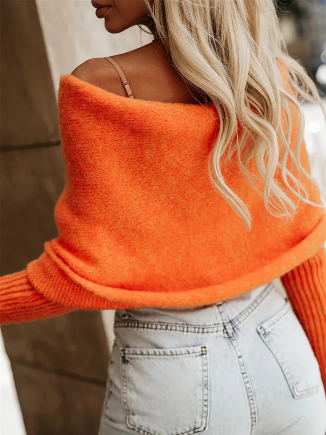 Andrea | Long sleeve cropped knit top - Image 12