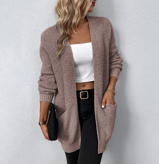Angela| Elegant and versatile winter cardigan - Image 9