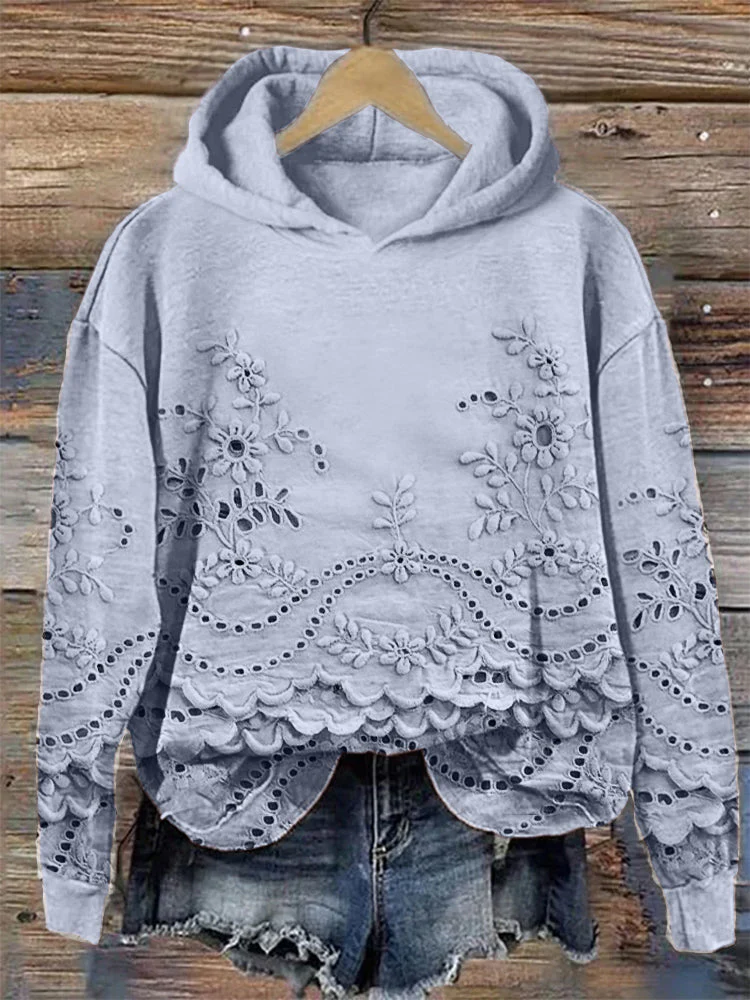 Angela | Vintage Casual Hoodie - Image 4
