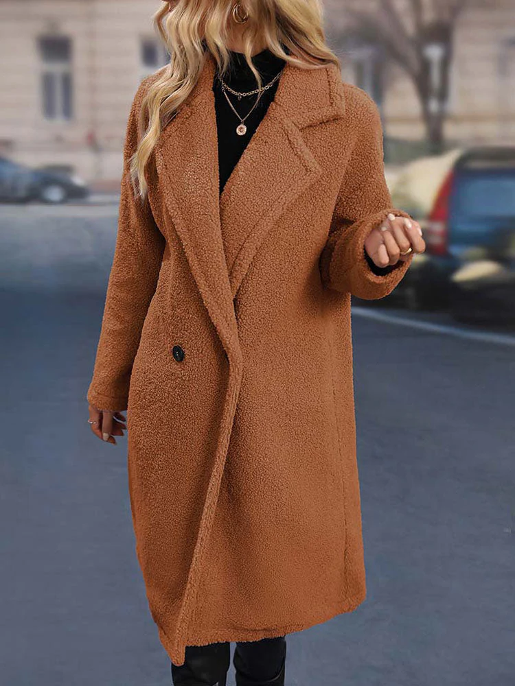 Angelika | Autumn/winter coat made of faux leather - Image 2