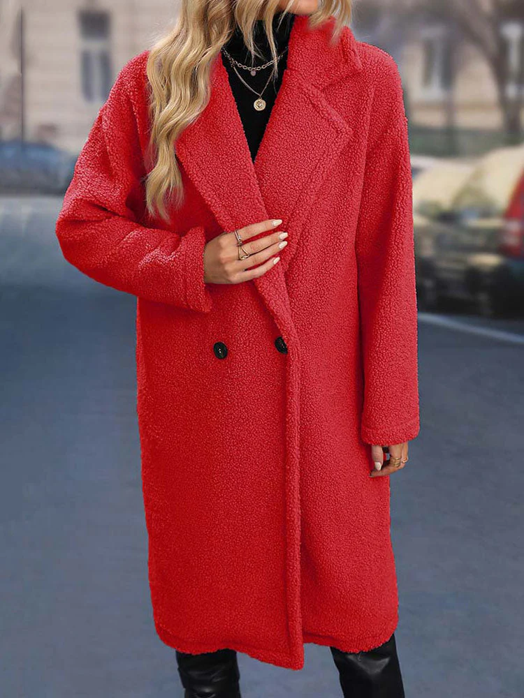 Angelika | Autumn/winter coat made of faux leather - Image 3