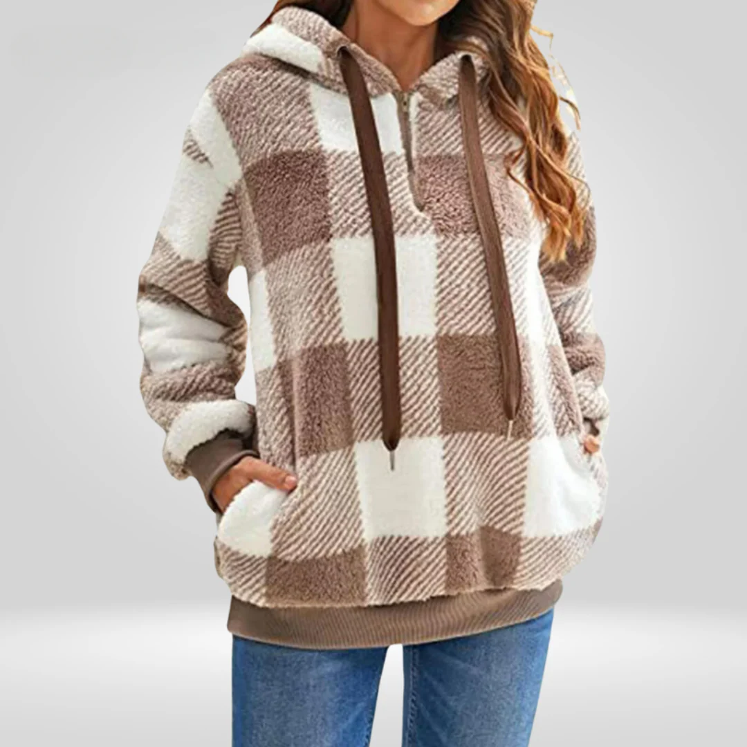 Angeline's | Stylish half zip sweater - Image 10