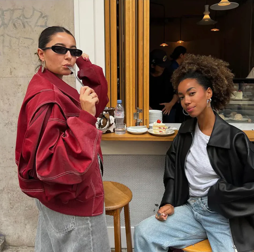 Annelise® | Oversized Leader Bomber Jacket - Image 4