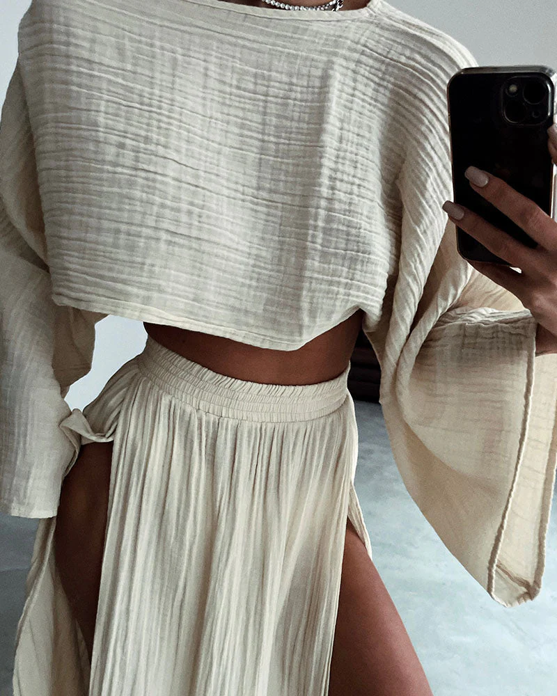 Antonella® | Two-Piece Set Flowy Split In - Image 7