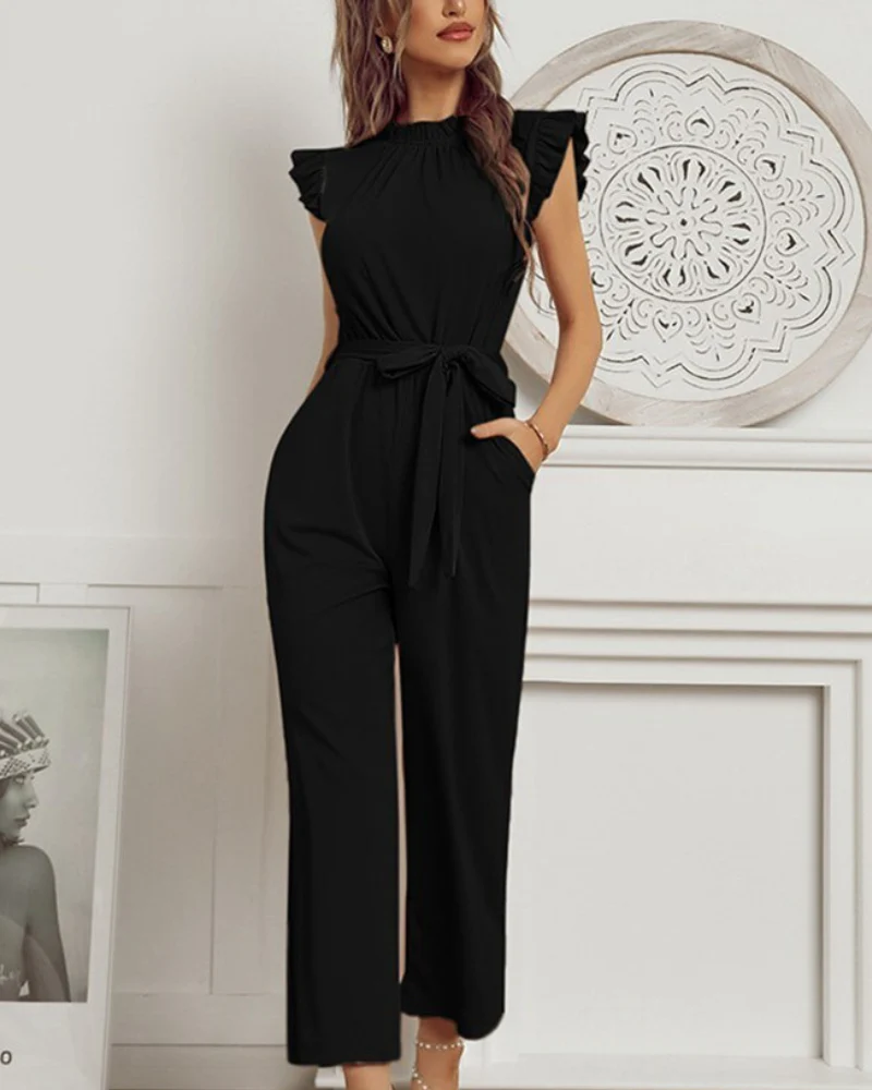 Antonia® | Chic Ruffle Jumpsuit - Image 2