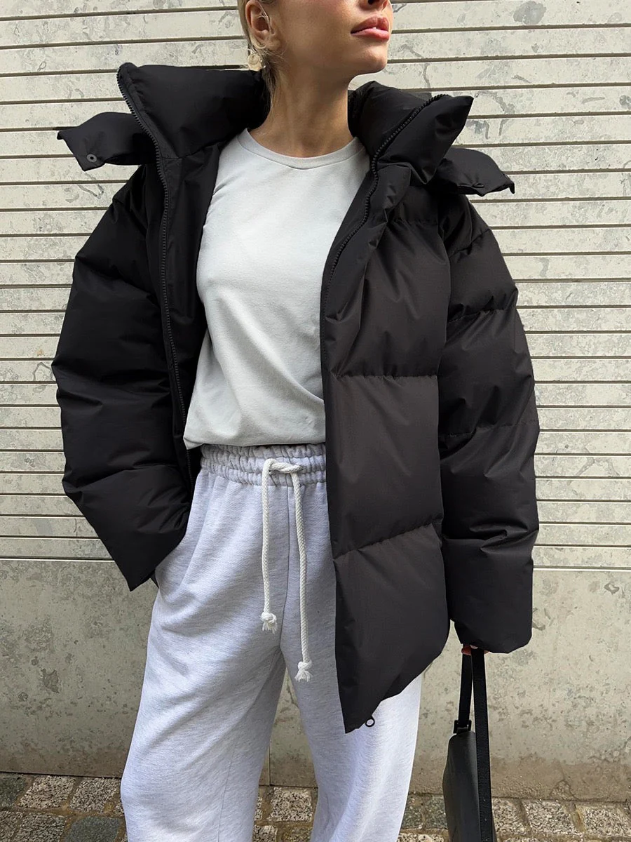 Antonia | Hooded down jacket - Image 8