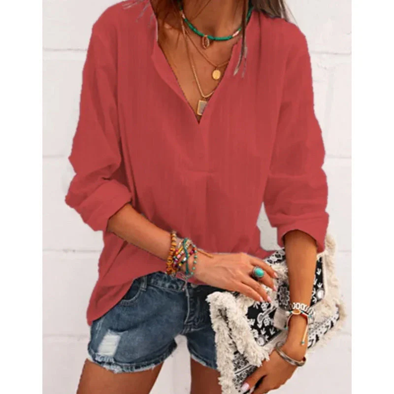 Araceli® | Blouse With Turn-Down Collar - Image 2