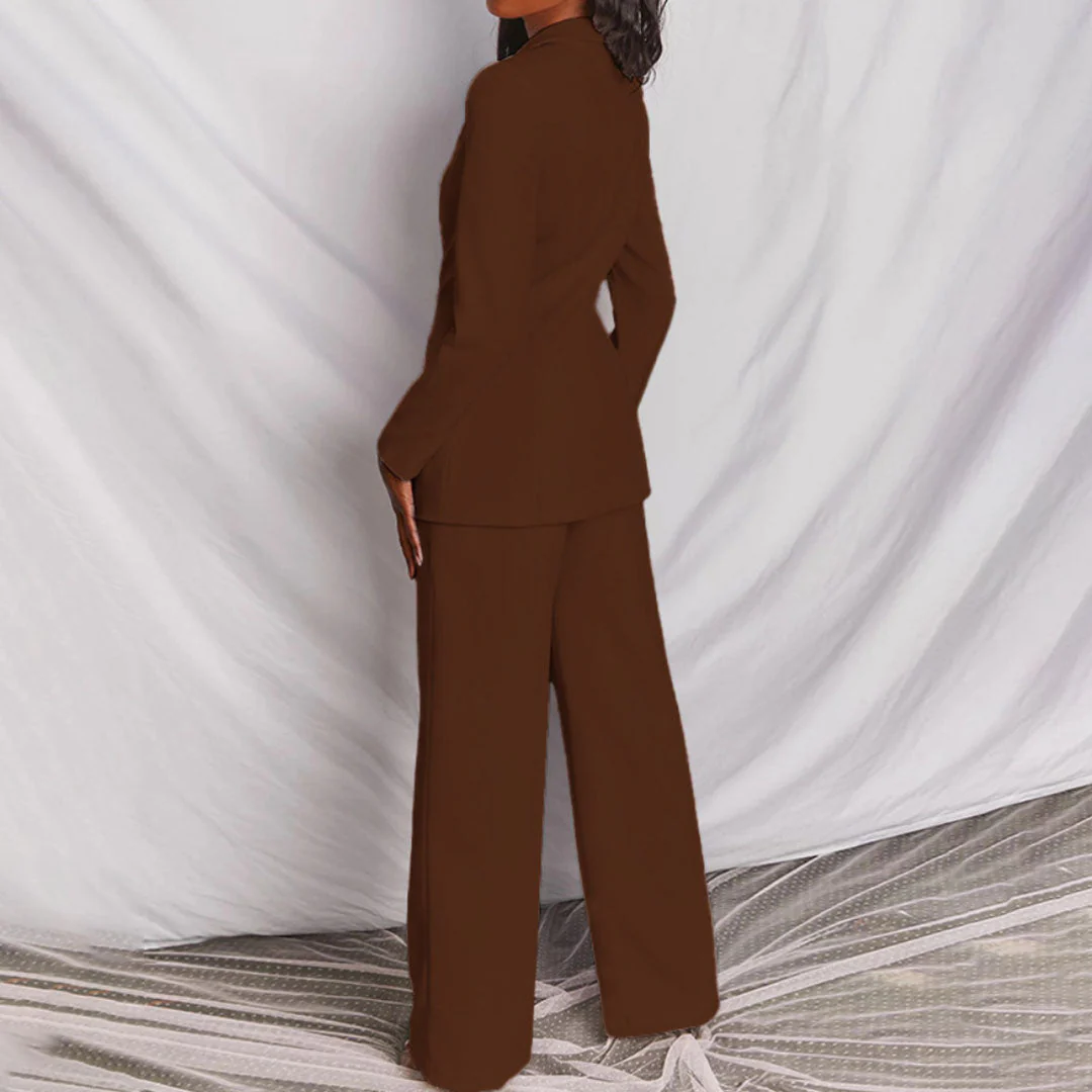 Areta® | Two-Piece Blazer And Trousers Set For Women - Image 7