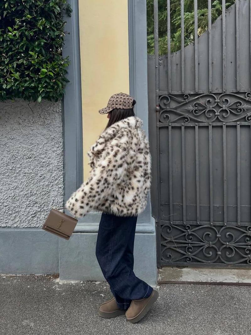 Ariadna | Chaqueta Livia I leopard skin - Image 4