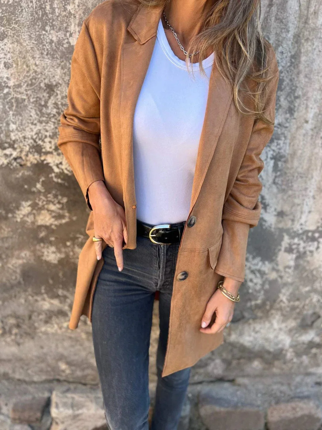 Ariadna® | Coat with pockets - Image 3