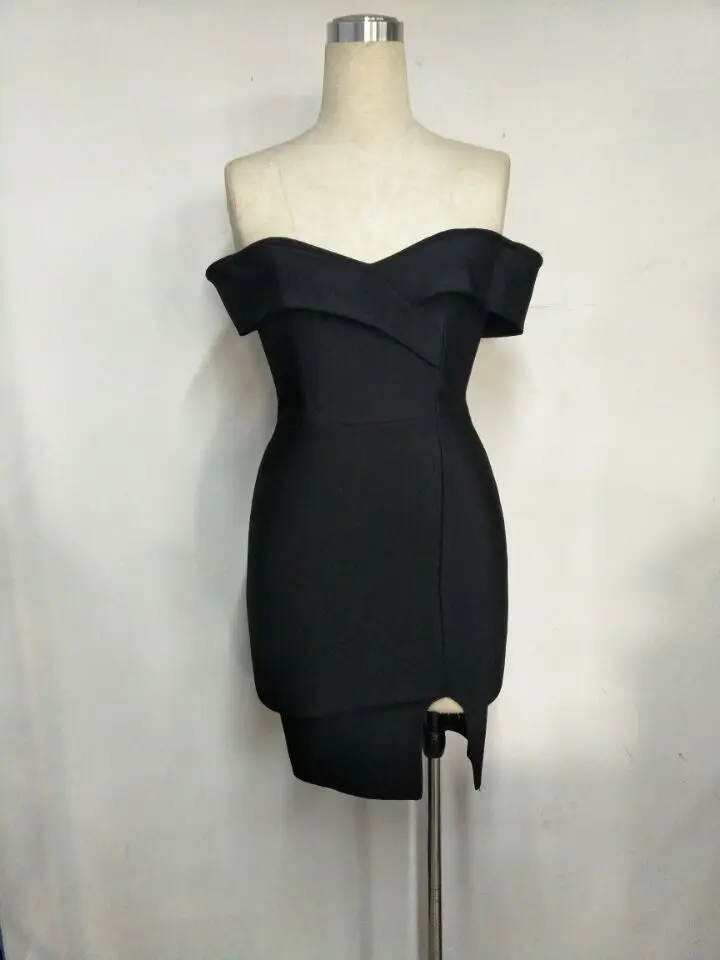Ayla® | Seductive Shoulder-Free Cocktail Dress - Image 2