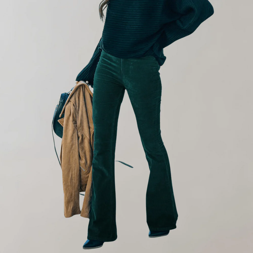 Azucena® | Flared Trousers With High Trousers - Image 9