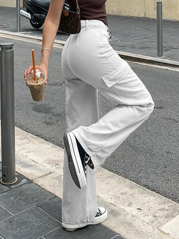 Bárbara® | Elegant Cargo Trousers In A Straight-Leg Cut - Image 8
