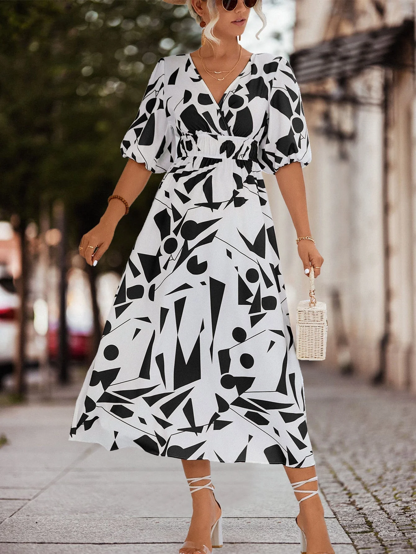 Bárbara® | Stylish Midi Summer Dress