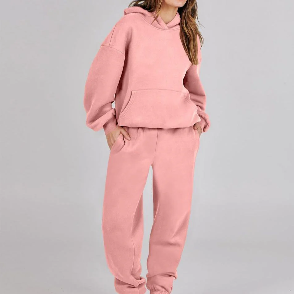 Barbara | Vibrant fall hoodie and sweatpants set for women - Image 7