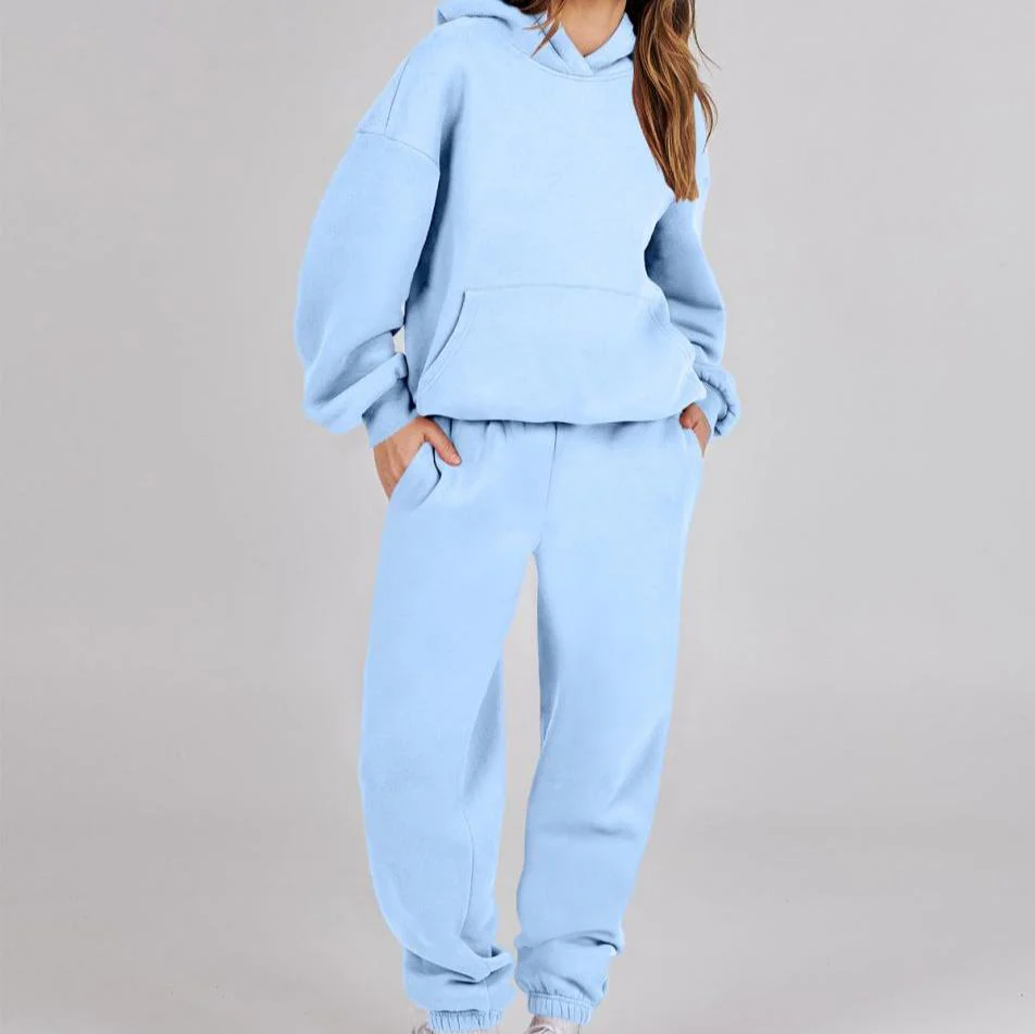 Barbara | Vibrant fall hoodie and sweatpants set for women - Image 9